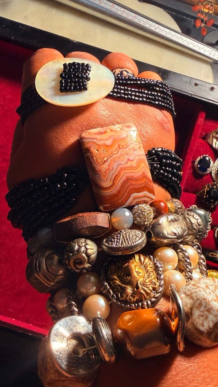 Vintage Statement Bracelets Lot (All Stretch)